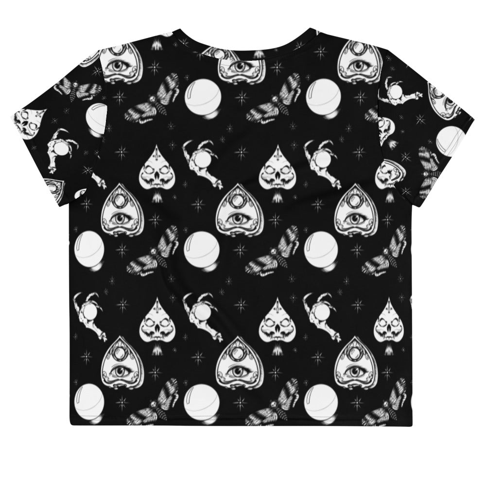 Spooky Flash Crop Tee