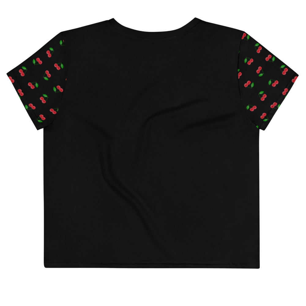 Pop My Cherry Crop Tee