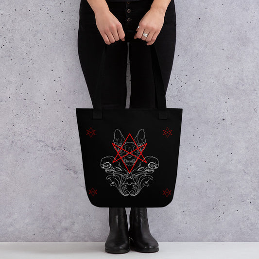 Unicursal Hexagram Tote Bag