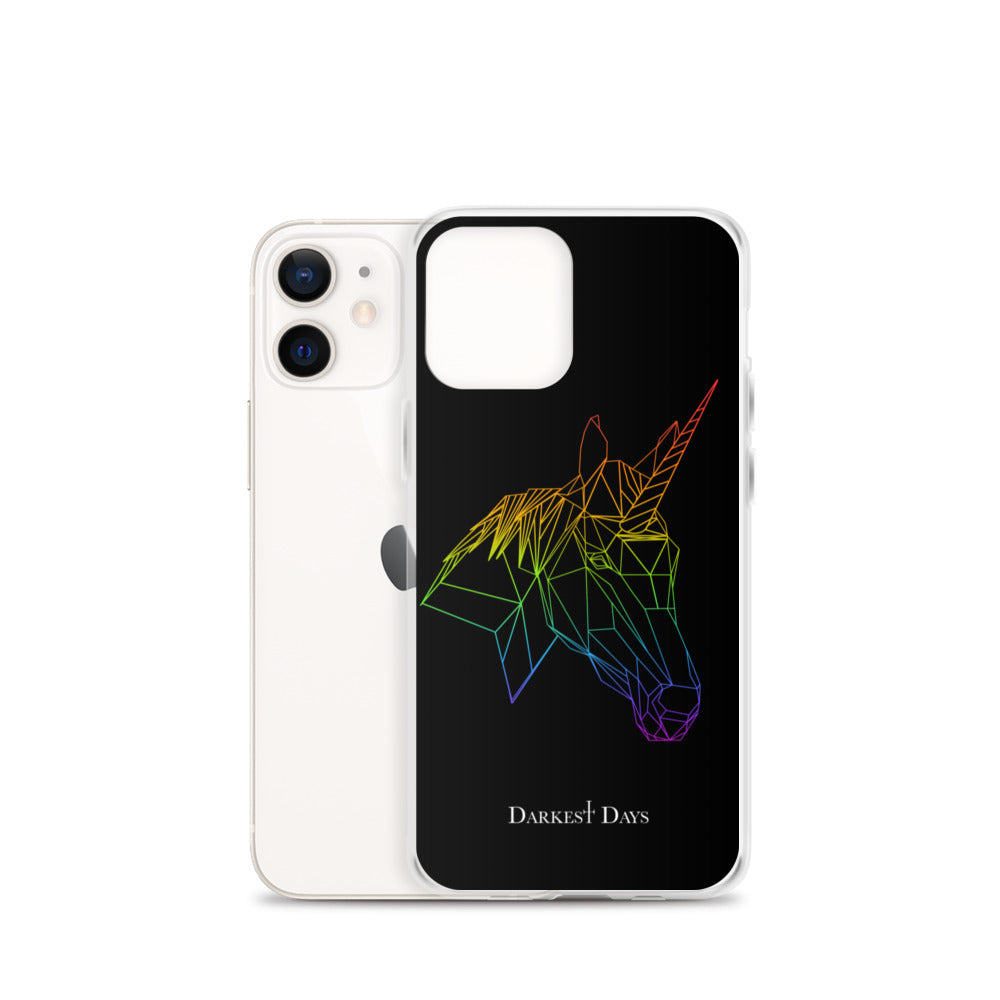 Geometric Unicorn iPhone Case