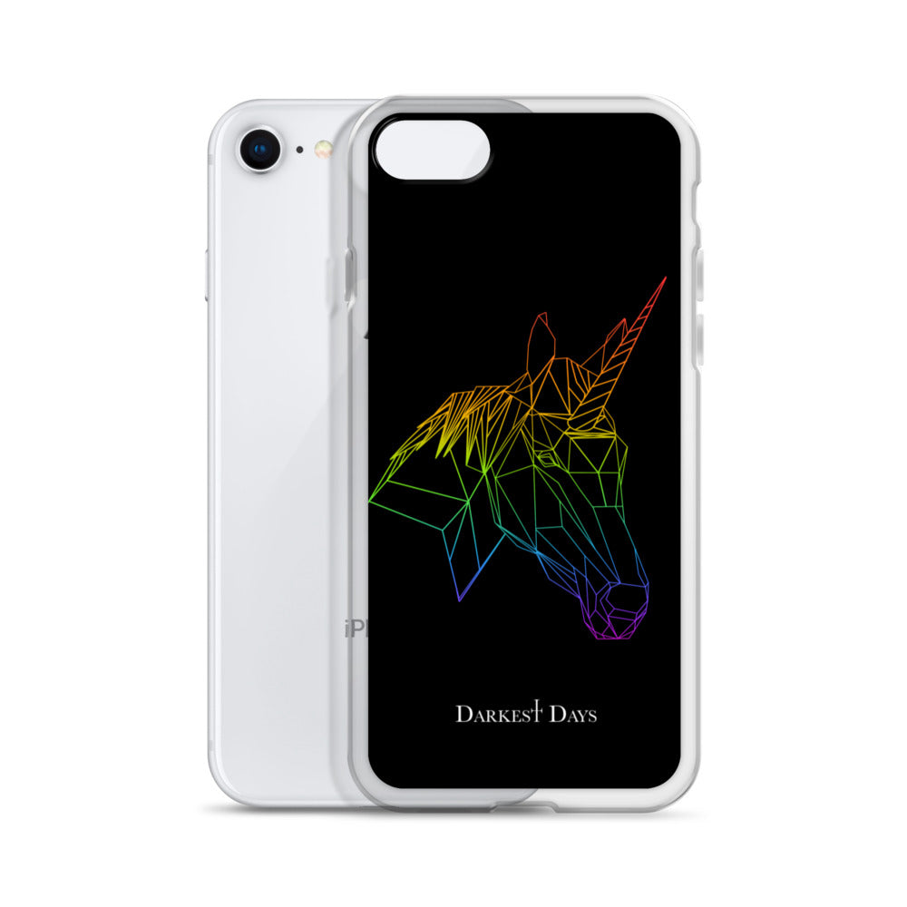 Geometric Unicorn iPhone Case