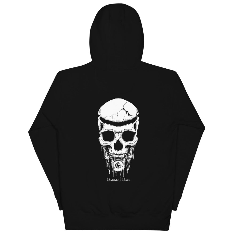 Unisex Dissected Skull Hoodie