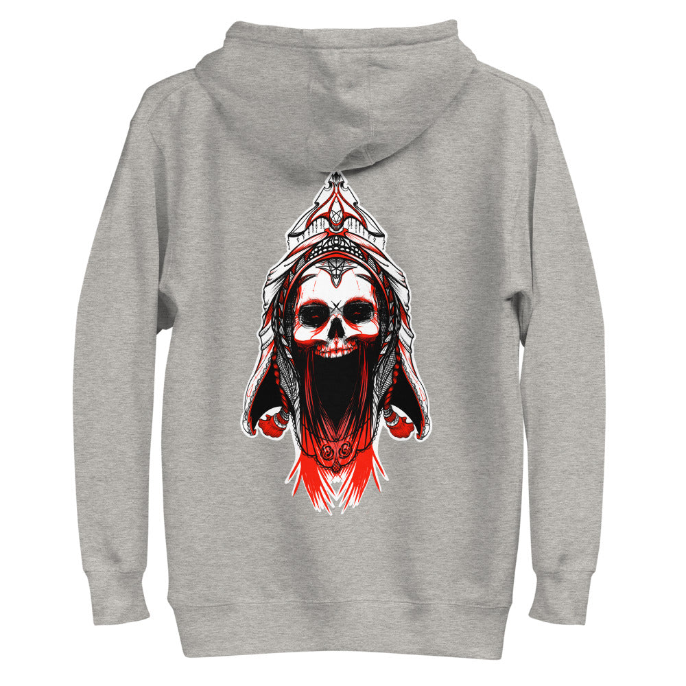 Unisex Demonic Skull Hoodie