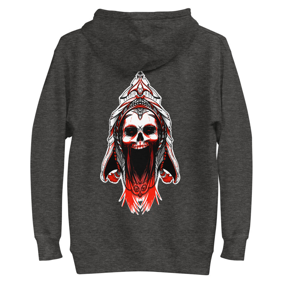 Unisex Demonic Skull Hoodie