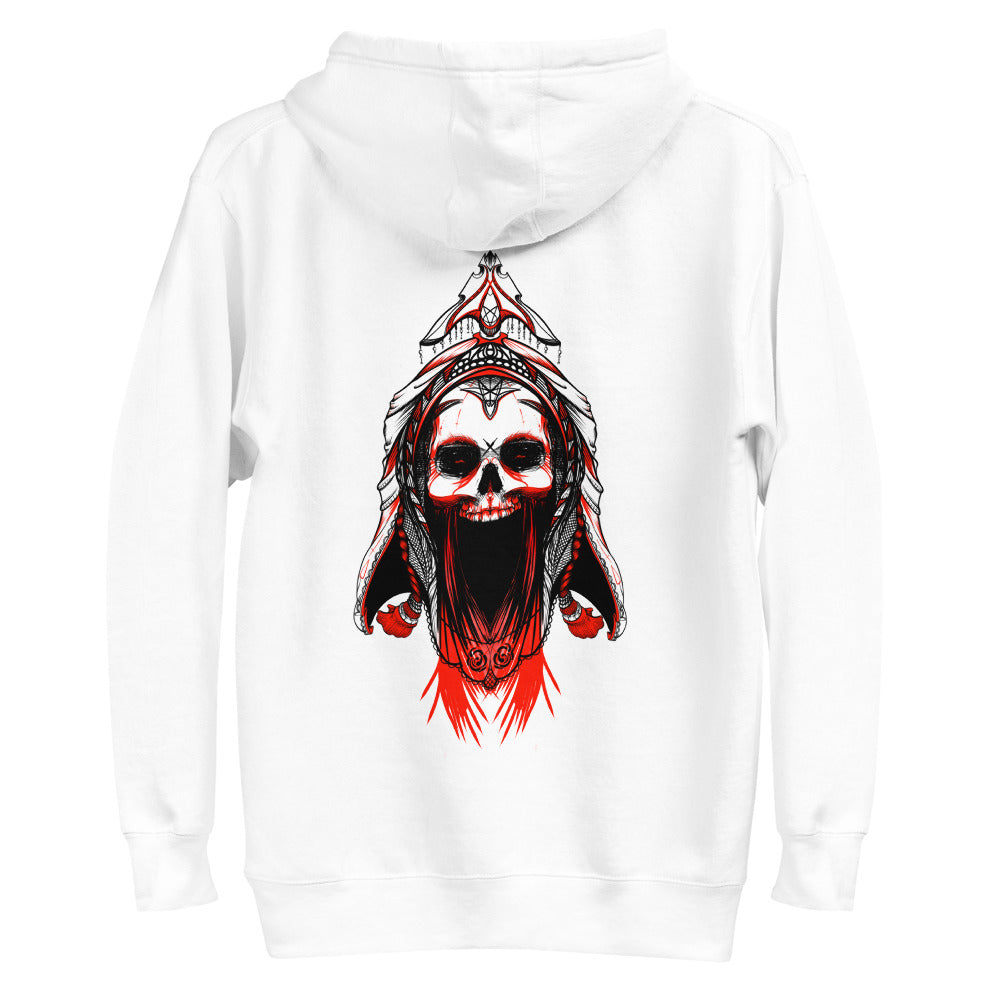 Unisex Demonic Skull Hoodie